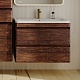 Style Line Мебель для ванной подвесная Атлантика 80, Люкс старое дерево, PLUS – фотография-18